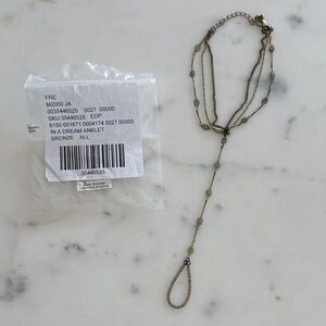 BNWT Free People In a Dream Bronze Anklet